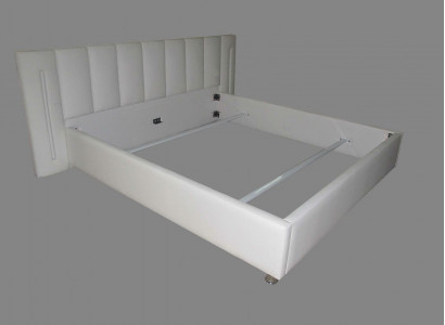 Leder Design Bett Doppel Betten Ehe Modernes Hotel Gestell Schlaf Zimmer